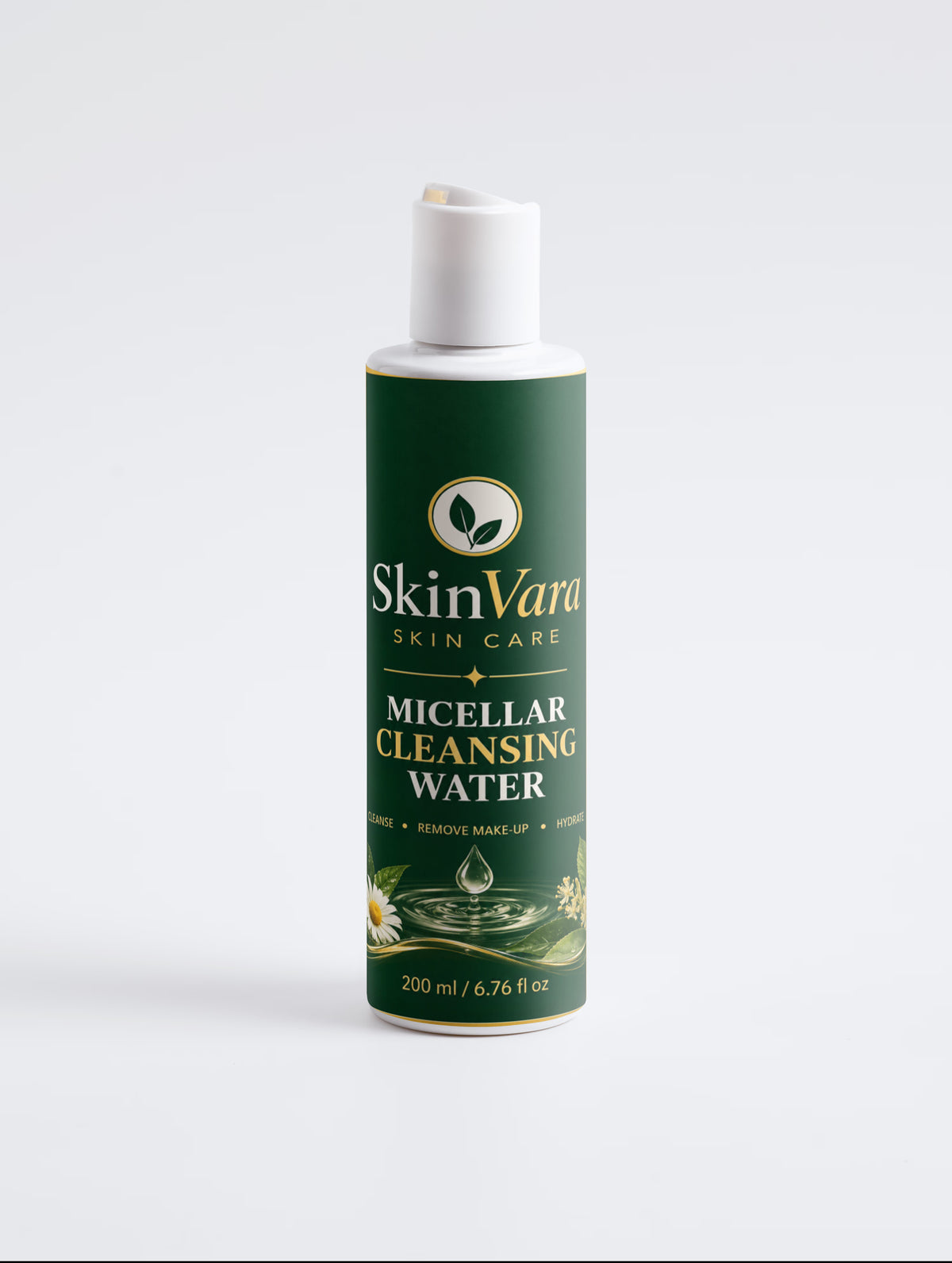 SkinVara Micellar Cleansing Water – 200 ml / 6.76 fl oz