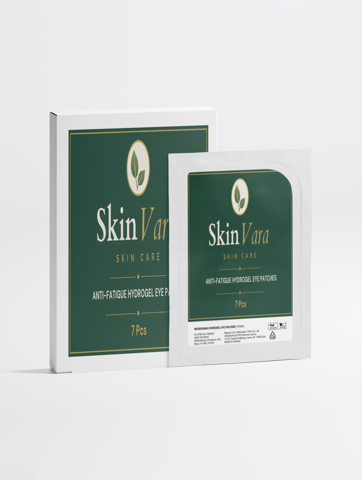 Anti-Fatigue Hydrogel Eye Patches