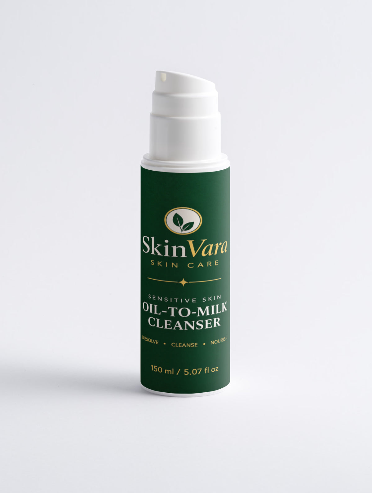 SkinVara Sensitive Skin Oil-To-Milk Cleanser – 150 ml / 5.07 fl oz