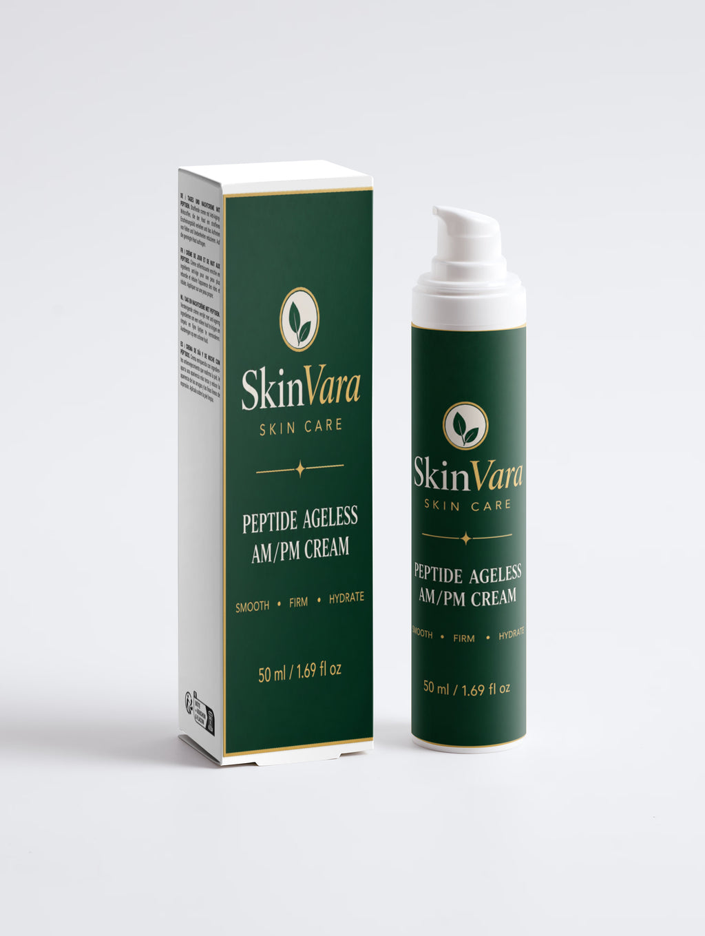 SkinVara Peptide Ageless AM/PM Cream – 50 ml / 1.69 fl oz