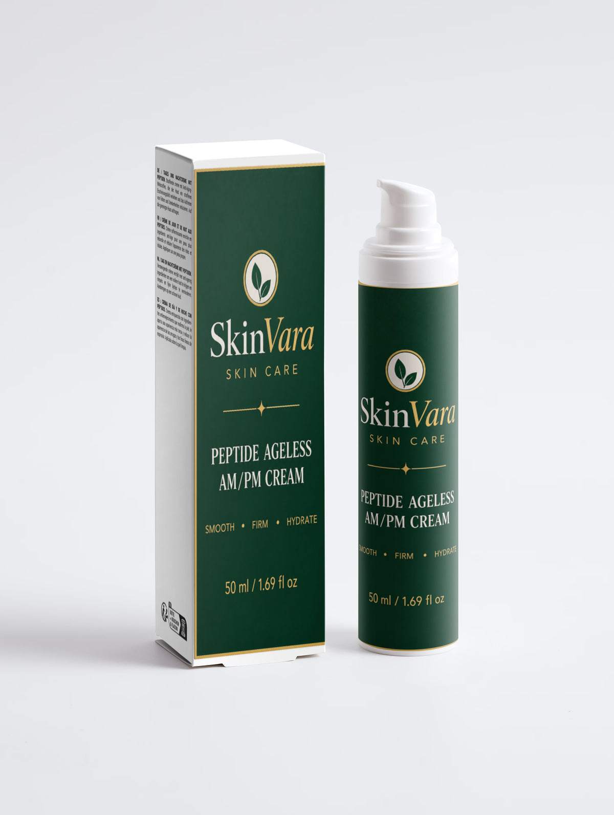 SkinVara Peptide Ageless AM/PM Cream – 50 ml / 1.69 fl oz